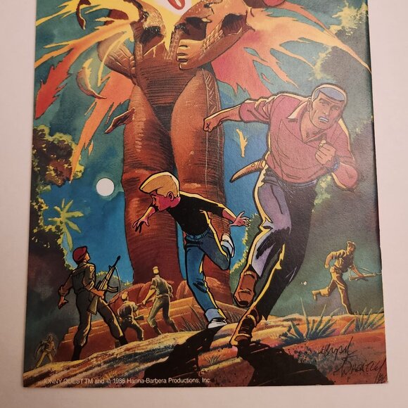 Jonny Quest #3 (1986) Comico Comics, Dave Stevens, NM - Picture 8 of 14
